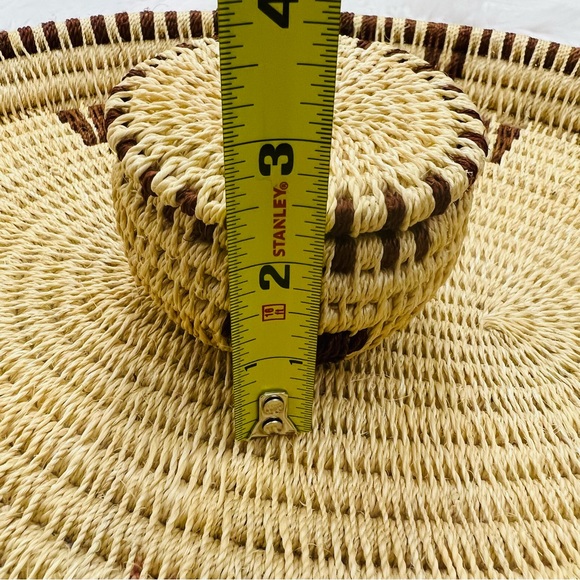 Hand Woven Basket Tray and Coffee/Tea Set - Picture 14 of 14